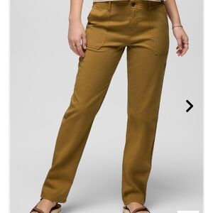 Prana Women's Sancho Boyfriend Pant Tan